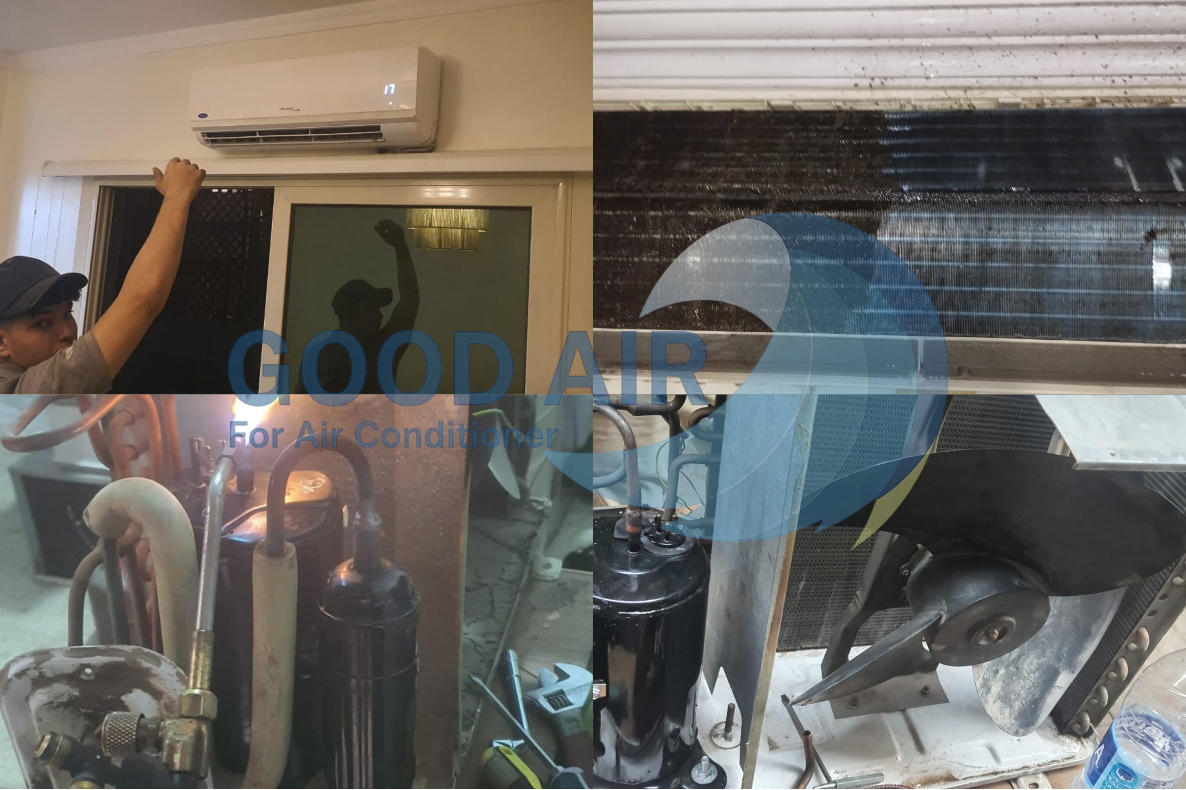 صيانة أجهزة التكييف باحتراف - جود اير